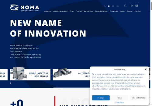Noma Sp. z o. o. (NOWICKI MACHINERY)